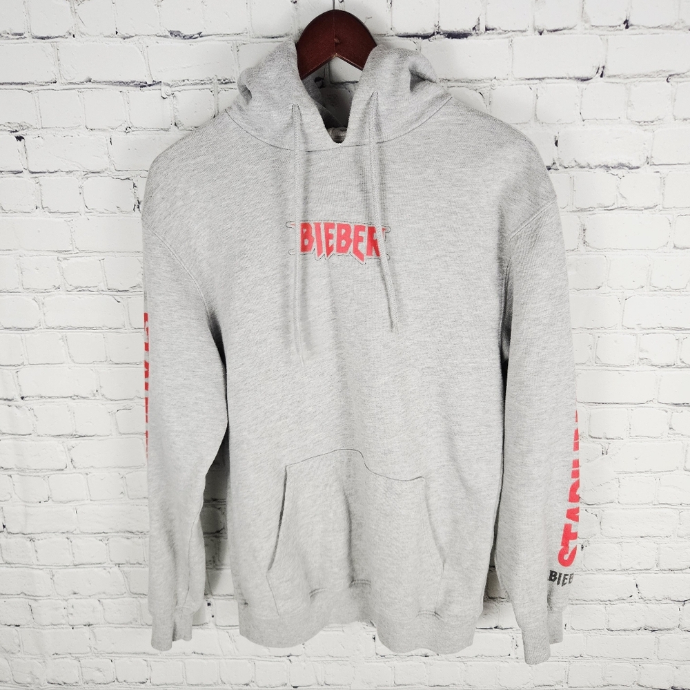 TEAM BIEBER | 2017 Justin Bieber Stadium Tour concert souvenier hoodie